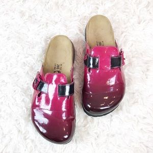 Betula Birkenstock Pink Ombré Mule Clog Sz. 10